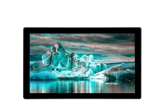 Il monitor capacitivo industriale di Linux del pannello del touch screen ha incastonato il PC a 23,6 pollici