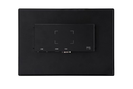 Touch screen LCD industriale ROHS a 15,6 pollici del monitor di VGA/DVI