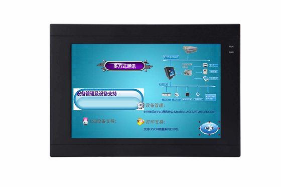 Modbus HMI industriale riveste resistente di pannelli interamente in un pannello di tocco del PC IP65