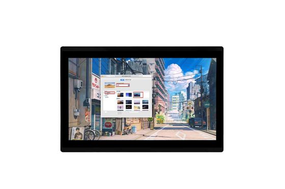 Lo schermo attivabile al tatto del monitor del touch screen di Android Windows impermeabilizza 25ms GTG 15,6»