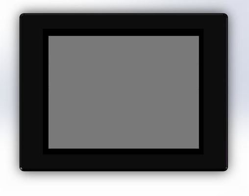 Pannello LCD fissato al muro capacitivo a 10,4 pollici di USB TFT del monitor dello schermo attivabile al tatto